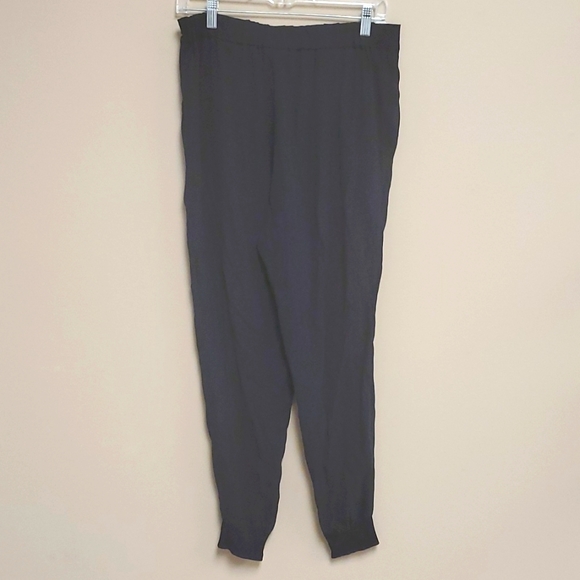 SOLD!! EILEEN FISHER Silk Ankle Pants - Size Small - Picture 2 of 6